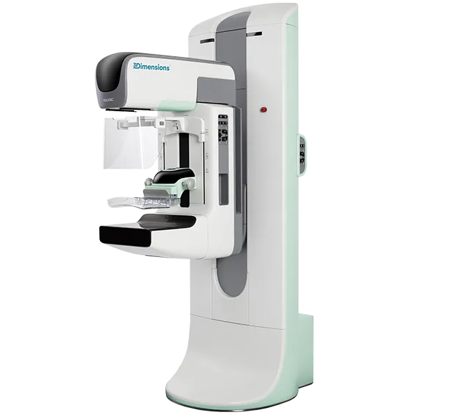 Medical machine on clear background