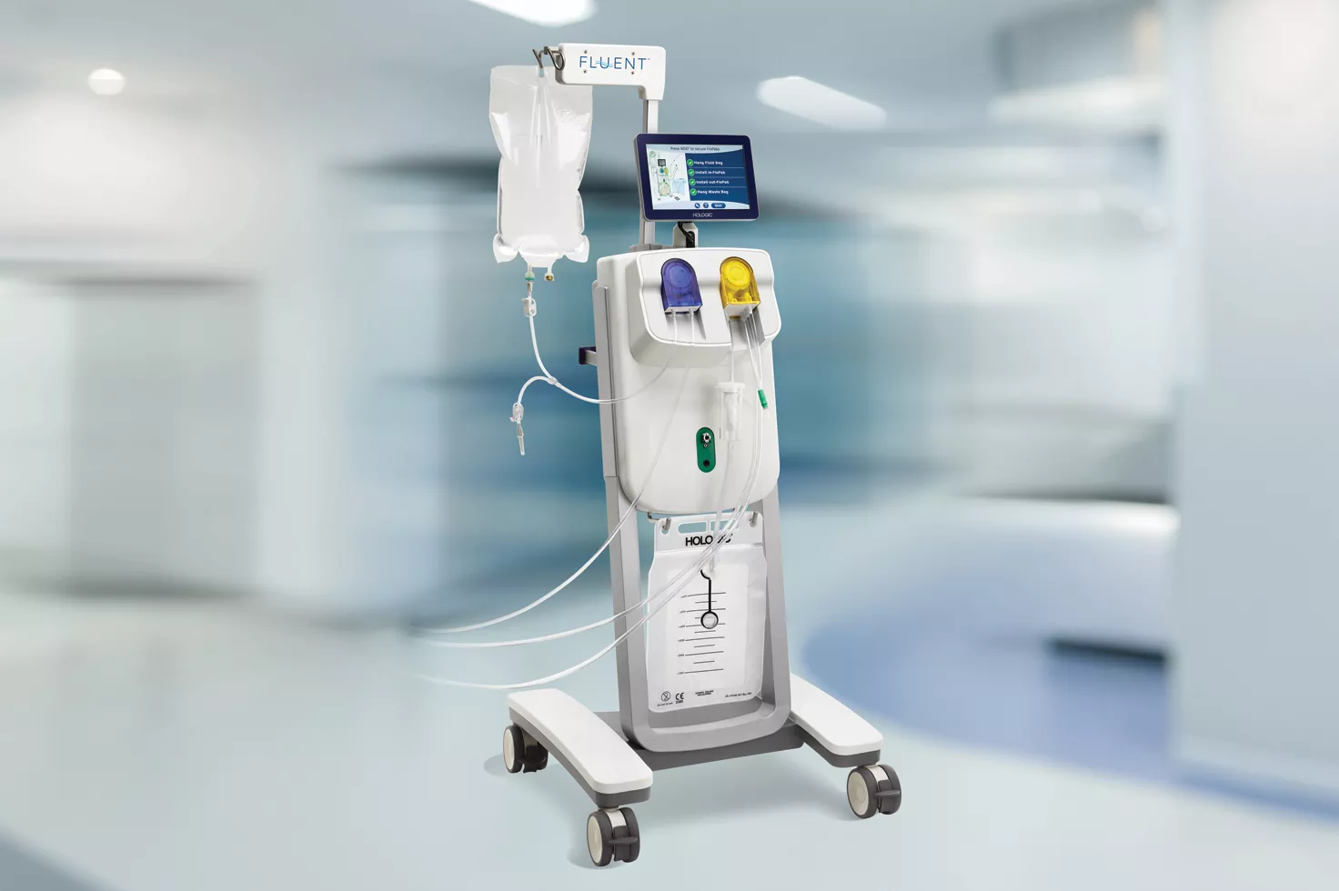 Hologic Fluid Management System in a lab setting